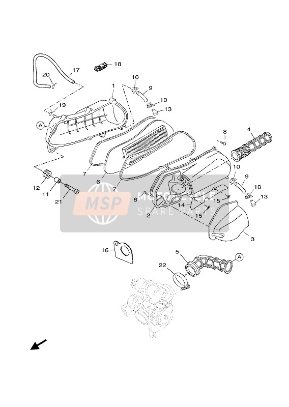 Yamaha XMAX 125 ABS 2020 Consumo 2 para un 2020 Yamaha XMAX 125 ABS